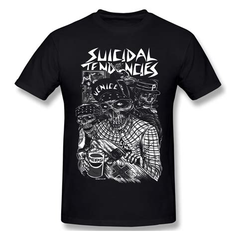 Suicidal Tendencies Shirt Men Suicidal Tendencies T Shirt Cotton