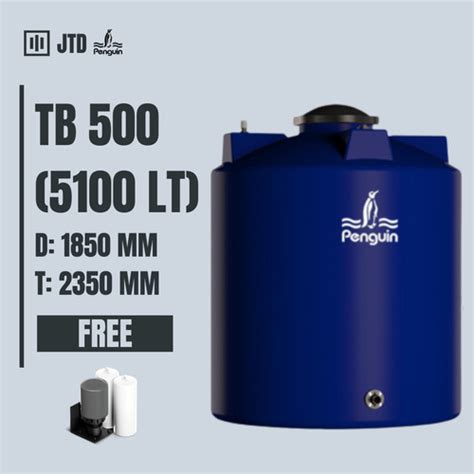 Jual Toren Tandon Tangki Air Penguin Kapasitas Liter Tb