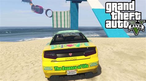 The Ultimate GTA V Stunt Race Impossible GTA 5 Stunt Track GTA V