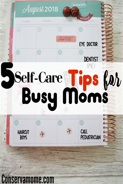 5 Self Care Tips For Busy Moms Artofit