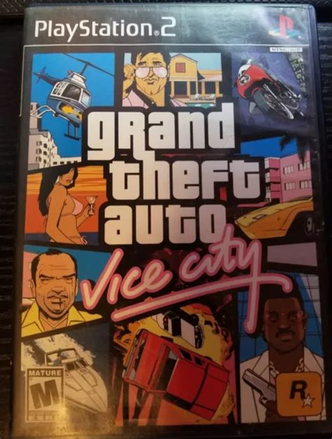 Grand Theft Auto Vice City Sony Playstation Ps With Manual No