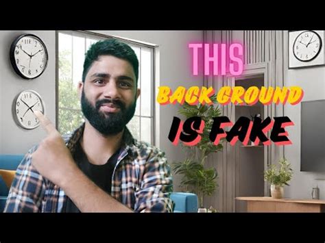 How To Create Fake Backgrounds For Youtube Videos For Free Youtube