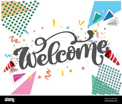Party background welcome hi-res stock photography and images - Alamy 