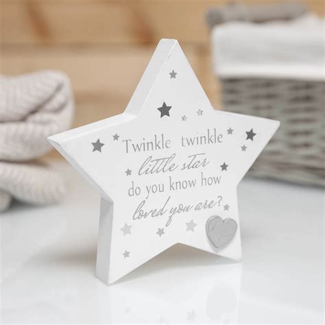 Twinkle Twinkle Little Star Nursery Ornament - Cottage Garden Centre