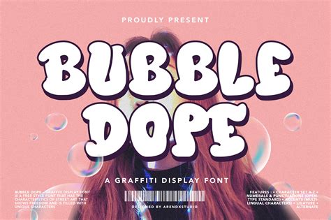 FREE | Bubble Dope - Graffiti Font on Behance