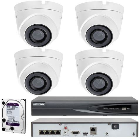 Zestaw Do Monitoringu Ip Kamery Hikvision Poe Ir Erli Pl