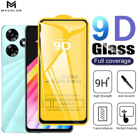 9d Tempered Glass For Infinix Hot 30 Free Fire 30i 20 20i 20s 20 12 12i 11 2021 11s Nfc 10 10i