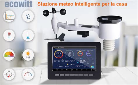 Ecowitt Stazione Meteo Hp In Stazione Meteo Intelligente