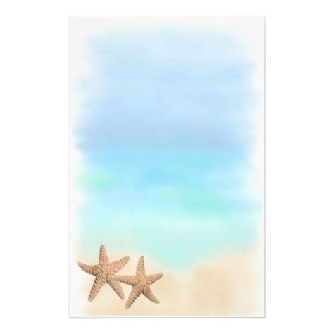 Free Printable Beach Stationery Printable Templates