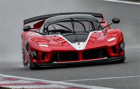 Wallpaper Ferrari, red, FXX, track car, Ferrari FXX-K Evo for mobile ...