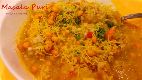 Masala Puri Chat / Masala Puri Recipe / Healthy Chat recipes