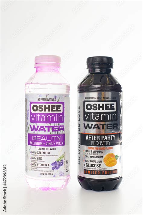 Oshee Vitamin Water Bottles Multifruit Flavour Isotonic Drinks