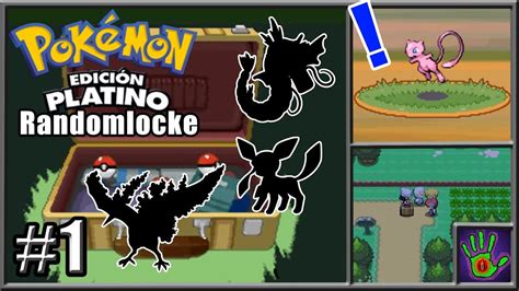 Pokémon Platino Randomlocke DS 1 Inicio legendario YouTube