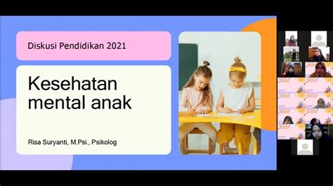 Bahas Isu Kesehatan Mental Anak Usia Dini HMP Golden Age PGPAUD FKIP