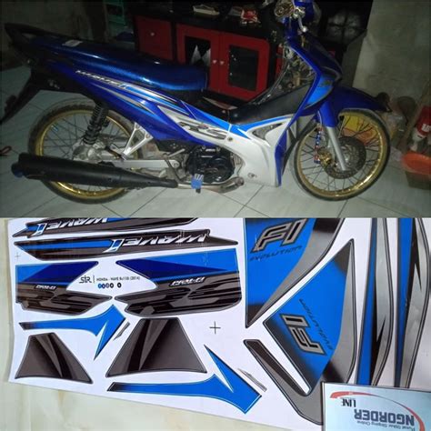 Honda Wave Rs Biru Volume Paragraph Dusty Honda Wave Rs Cover