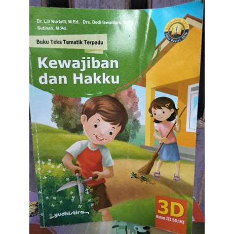 Jual Tematik Terpadu D Untuk Sd Mi Kelas Iii K Revisi Shopee Indonesia