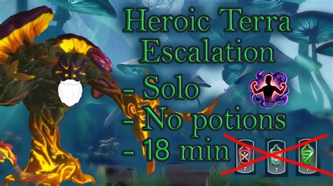 Dauntless Heroic Terra Escalation Solo No Potion 18 Min Repeater