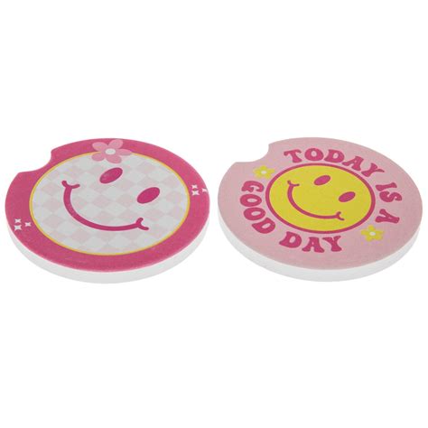 Smiley Face Car Coasters Hobby Lobby 2459683