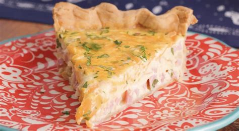 Classic Simple Quiche By Ree Drummond Cheese Quiche Recipe Ham And Cheese Quiche Spinach