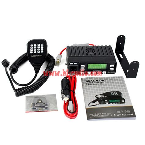 Leixen Vv S W Dtmf Uhf Vhf Dual Band Mini Mobile Radio For Car Bus