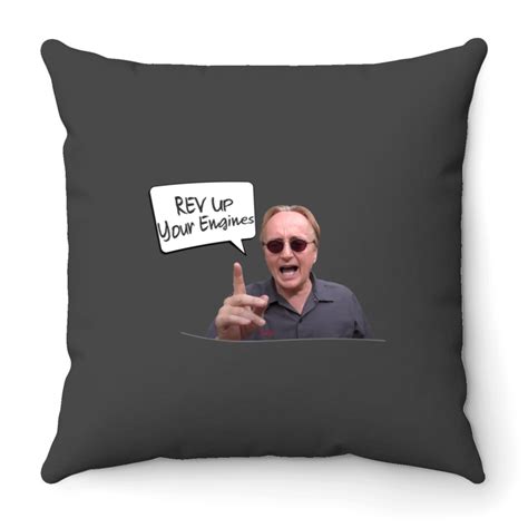 Rev Up Your Engines HD Scotty Kilmer Throw Pillows Sold By