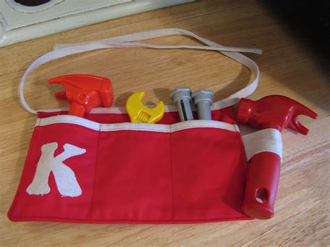 The Modest Homestead Toddler Tool Belt Tutorial Kids Tool Belt