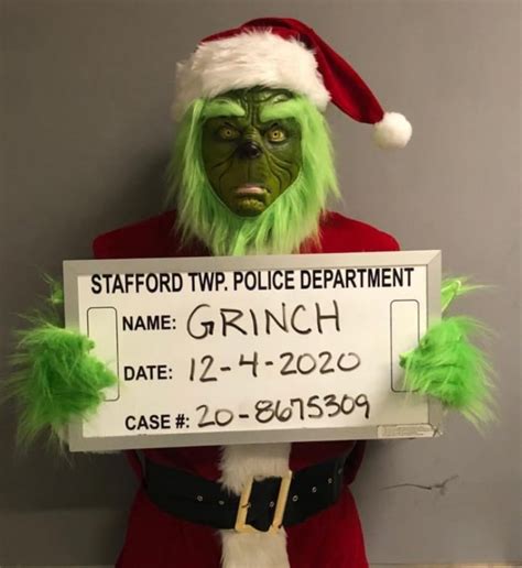 Cops Arrest Grinch For Stealing Christmas Jersey Shore Online