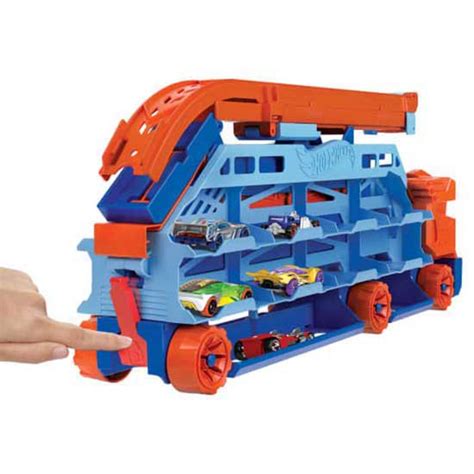 Hot Wheels Speed Drop Transport Oro Kidinn