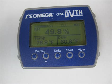 Omega OM DVTHTemperature Relative Humidity Data Logger With Display