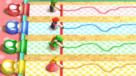 Mario Party The Top All Funny Mini Games Tidal Toss Luigi Vs