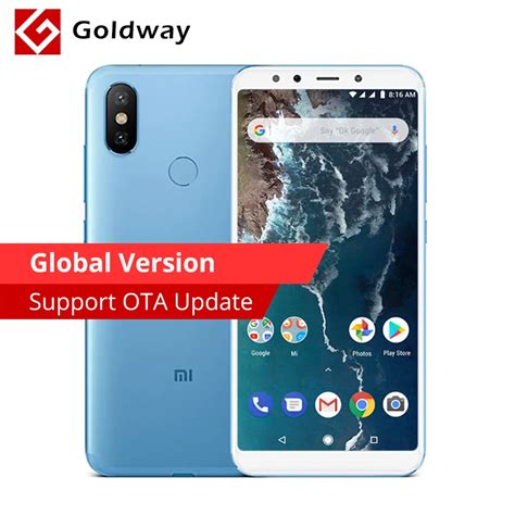 Global Version Xiaomi Mi A2 MiA2 6GB RAM 128GB ROM Mobile Phone ...