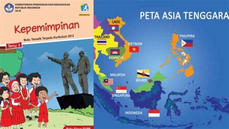 Kunci Jawaban Tema 7 Kelas 6 Halaman 28 K13 Tentang Peta Negara Asia