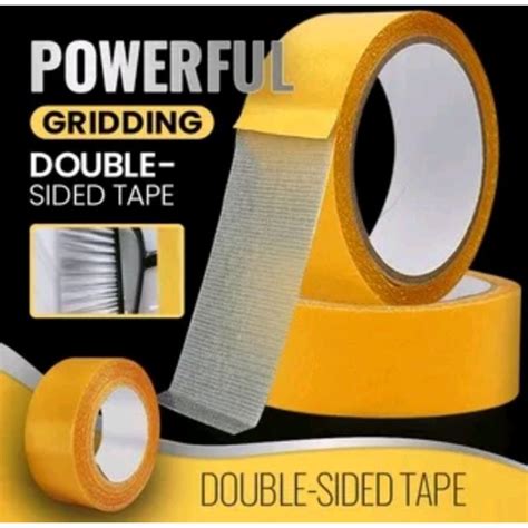 Jual Solatip Lakban Double Tape Kain Dua Sisi 5M X 2CM Shopee Indonesia