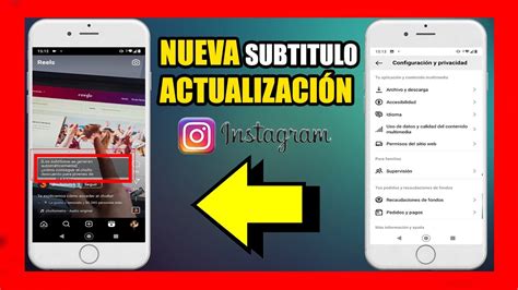 Como Poner Subtitulos En Instagram Nueva Actualizacion Youtube