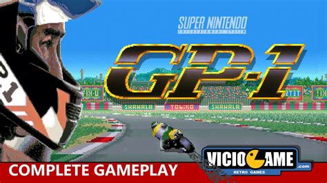 🎮 Gp 1 Super Nintendo Complete Gameplay Youtube