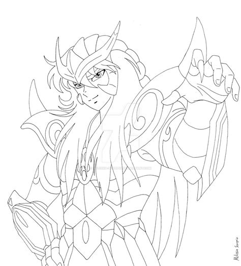 Coloriage Saint Seiya Greatestcoloringbook