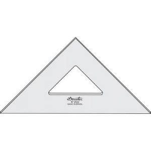 Esquadro Graus Cm Sem Escala Trident Papelaria Criativa