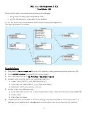 Lab Sql Pdf Cpsc Lab Assignment Sql Total Marks The