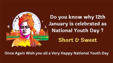 Do You Know Why Th January Is Celebrated As National Youth Day