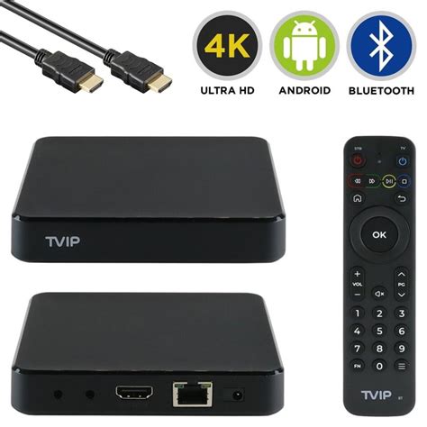 TVIP S-Box v.705 IR 4K UHD Android 11 IP-Receiver (HDR, Dual-WiFi, LA