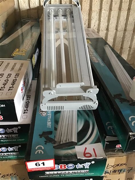Aquarium Lighting - T5 High Class Aquarium Lamp with 3 Light Tubes ...