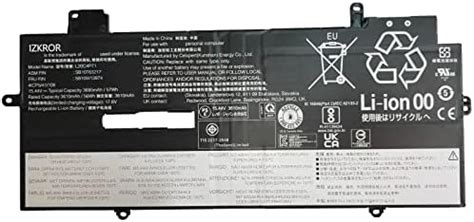 Amazon Izkror L D P Wh Battery Replacement For Lenovo