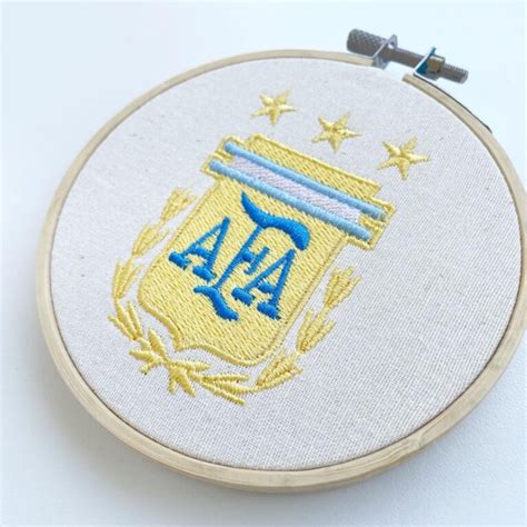 Escudo Afa Argentina Estrellas Tahti Deco