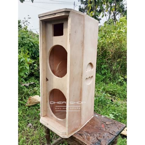 Jual Box Speaker SR 8 Inch Double Plus Tweter Box Sidefill 8 Inch