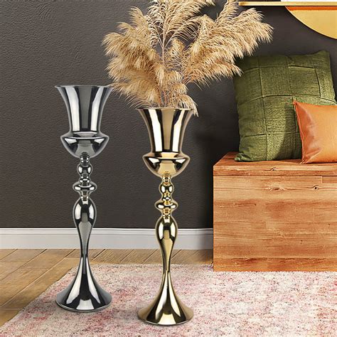 Metal Flower Vase