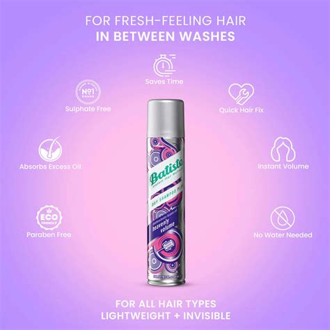 Buy Batiste Instant Hair Refresh Dry Shampoo Plus Show Stopping