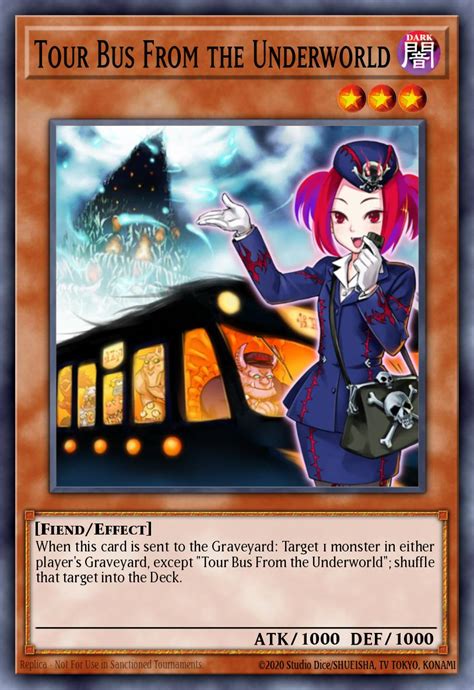 Tour Bus From The Underworld Yu Gi Oh Card Database Ygoprodeck