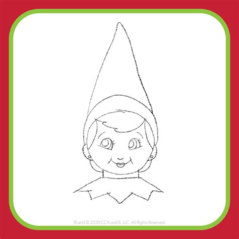 How To Draw A Christmas Elf Face Diy Christmas Decorations