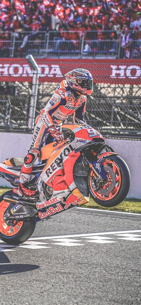 Marc Marquez Repsol Honda Motogp Iphone Wallpaper In Marc