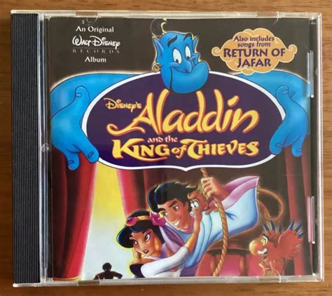 DISNEY’S ALADDIN THE King Of Thieves CD Soundtrack $10.00 - PicClick AU